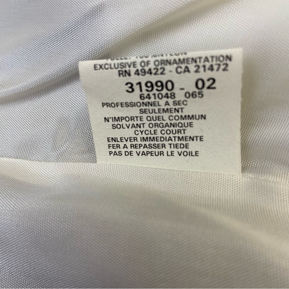 Jessica McClintock Gunne Sax size 11 sateen Prom mini dress black white strapl - Picture 10 of 16